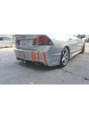 HONDA CİVİC FD6 MUGEN RR ARKA TAMPON EKİ (2006-2011)