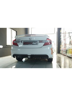 HONDA CİVİC FB7 MUGEN RR ARKA TAMPON EKİ (2012-2016)