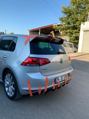 VOLKSWAGEN GOLF 7 ARKA TAMPON EKİ (2012-2016)