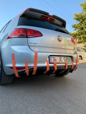 VOLKSWAGEN GOLF 7 ARKA TAMPON EKİ (2012-2016)